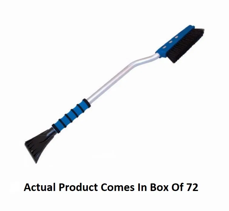 QP72-999CT – HOPKINS Ice Scraper/ Snow Brush, 35 Inch Length With Snowbrush and Ice Scraper Quarter Pallet Box of 72